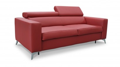  Des Sofa Mono - Dollaro Nebbia - Full-grain leather