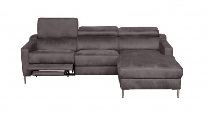  Des Sectional Malmo - Primo 96 - Right - L-shape sectional with power recliner