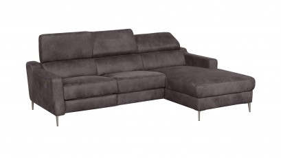  Des Sectional Malmo - Primo 96 - Right - L-shape sectional with power recliner