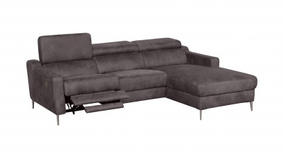  Des Sectional Malmo - Primo 96 - Right - L-shape sectional with power recliner