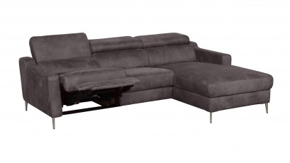  Des Sectional Malmo - Primo 96 - Right - L-shape sectional with power recliner