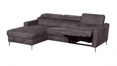  Des Sectional Malmo - Primo 96 - Left - L-shape sectional with power recliner