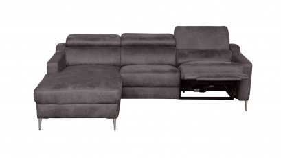  Des Sectional Malmo - Primo 96 - Left - L-shape sectional with power recliner