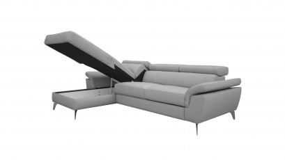  Des Sectional Sono With Bed And Storage - Primo 89 - Left - Corner sofa with bed and storage