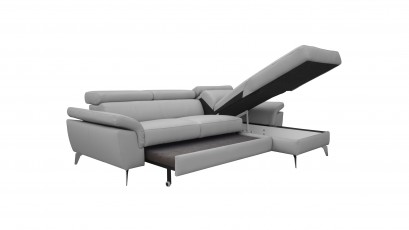  Des Sectional Sono With Bed And Storage - Primo 89 - Right - Corner sofa with bed and storage