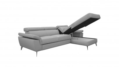  Des Sectional Sono With Bed And Storage - Primo 89 - Right - Corner sofa with bed and storage