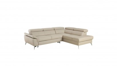  Des Sectional Sono - Dollaro Smoke Blue - Right - Modern corner sofa