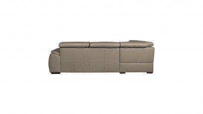  Des Sectional City - Dollaro Gris - Left - Corner sofa with bed and storage