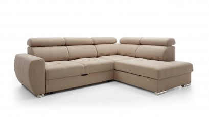  Comforteo Sectional Patrizia - Matt Velvet 73 - Right - Comfortable and practical