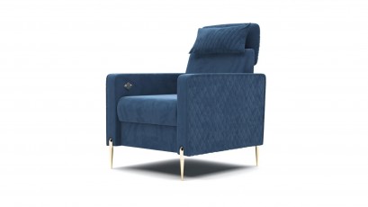  Libro Armchair Garda - Magic Velvet 2210 - Power recliner