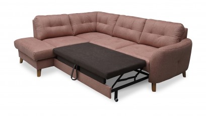  Des Sectional Vista II - Mono 235 - Left - Corner sofa-bed with storage