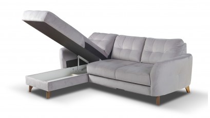  Des Sectional Vista - Element 05 - Left - Corner sofa-bed with storage