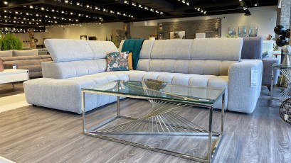  Puszman Sectional Zurich II - Over The Horizon 80 - Left - With a power sliding seat