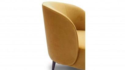  Wajnert Armchair Mula - Venus Velvet 2941 - Minimalist accent chair