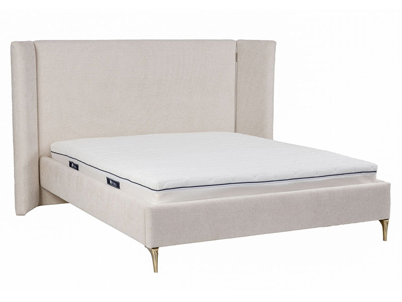 Hauss Bed Monte - Customizable upholstered bed frame - Online store Smart Furniture Mississauga