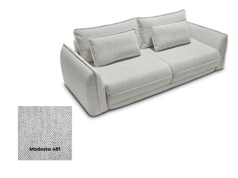  Puszman Sofa Mojave - Modesto 481 - Minimalist couch with bed and storage - Online store Smart Furniture Mississauga