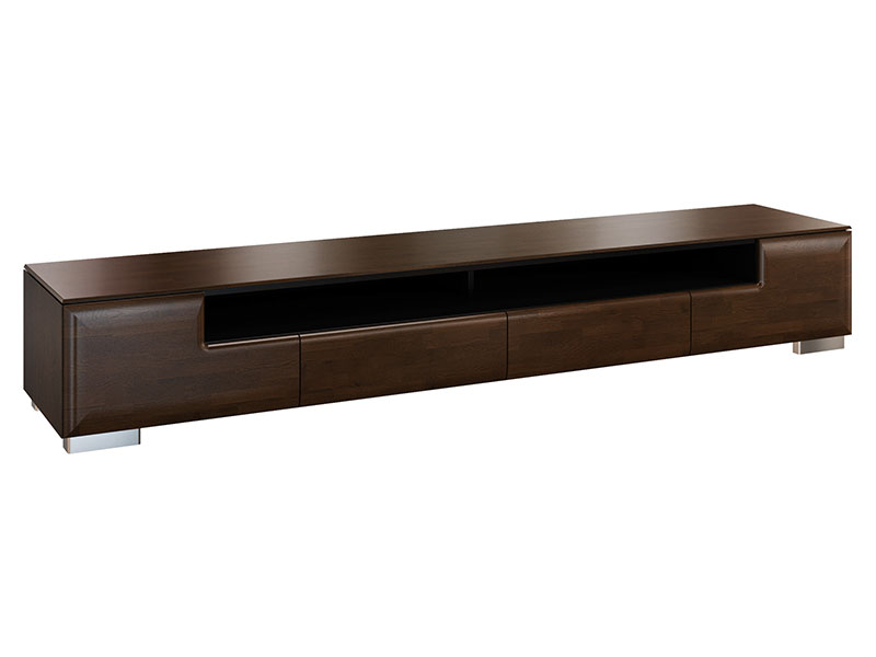  Mebin Rossano Tv Stand Maxi Oak Notte - High-quality European furniture - Online store Smart Furniture Mississauga