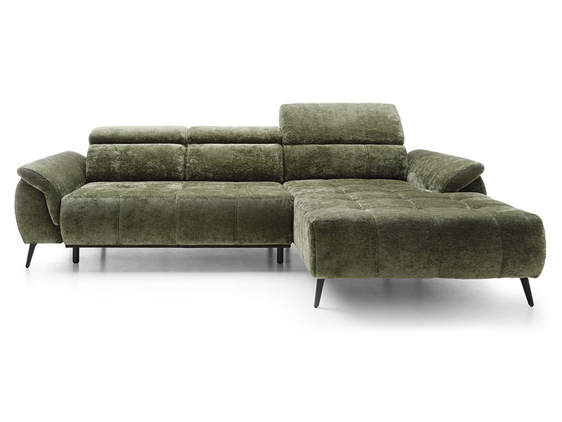 Puszman Sectional Genova I - Corner sofa with power sliding seat - Online store Smart Furniture Mississauga