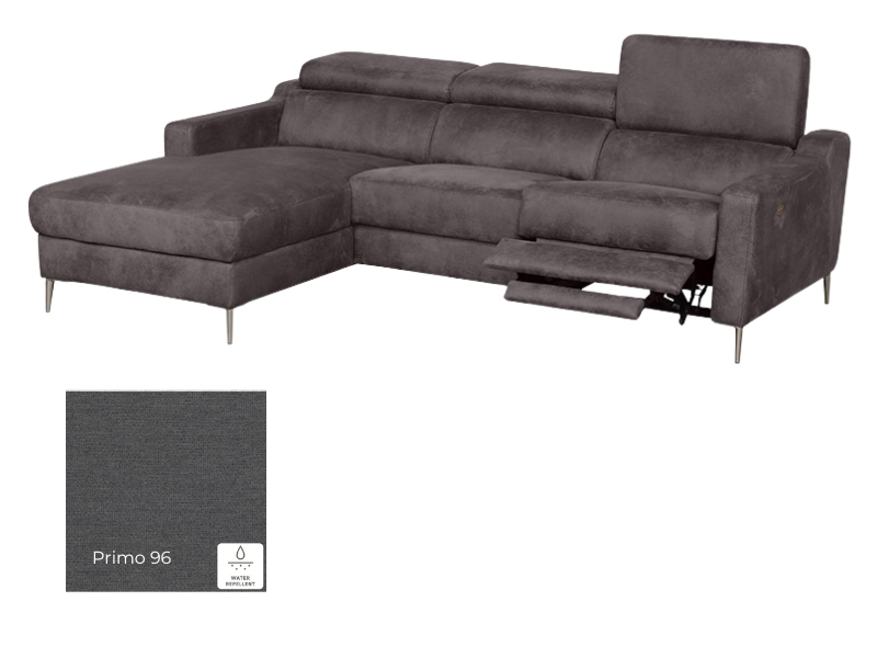  Des Sectional Malmo - Primo 96 - Left - L-shape sectional with power recliner - Online store Smart Furniture Mississauga