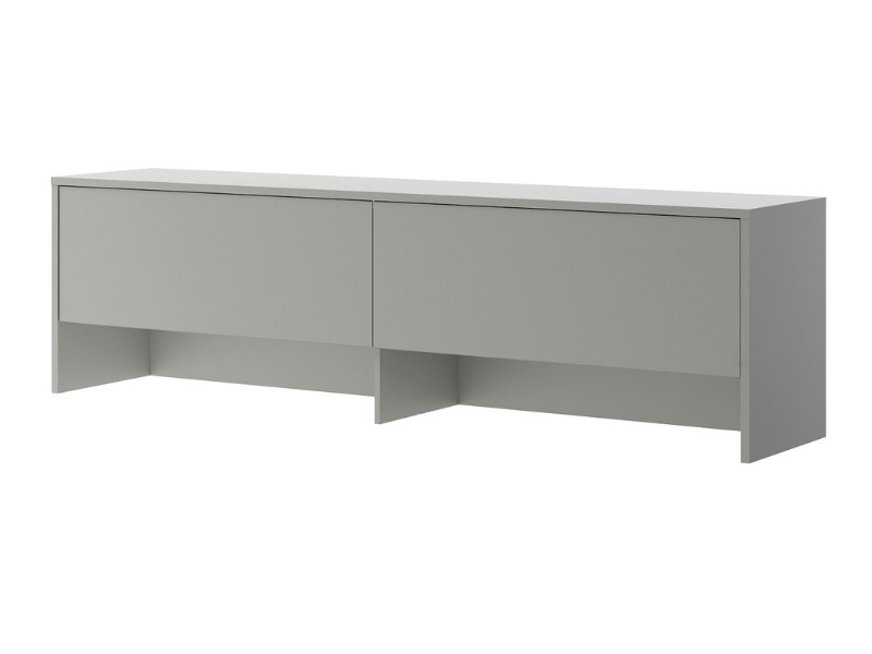 Bed Concept - Hutch BC-09 Grey - For modern wall bed