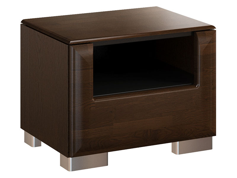  Mebin Rossano Nightstand Oak Notte - High-quality European furniture - Online store Smart Furniture Mississauga