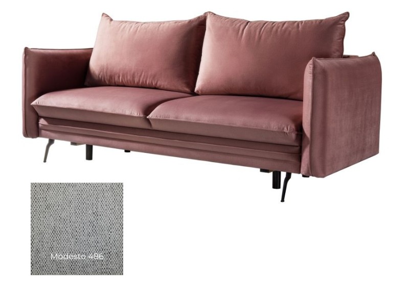 Libro Sofa Akita - Modesto 486 - Sleeper sofa with storage