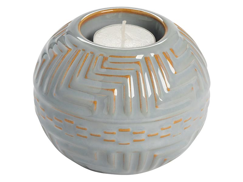  Torre & Tagus Maze Reactive - Glaze Ceramic Tealight Holder - Online store Smart Furniture Mississauga