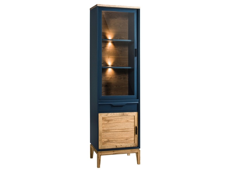 Granada Display Cabinet Left - Elegant Simplicity