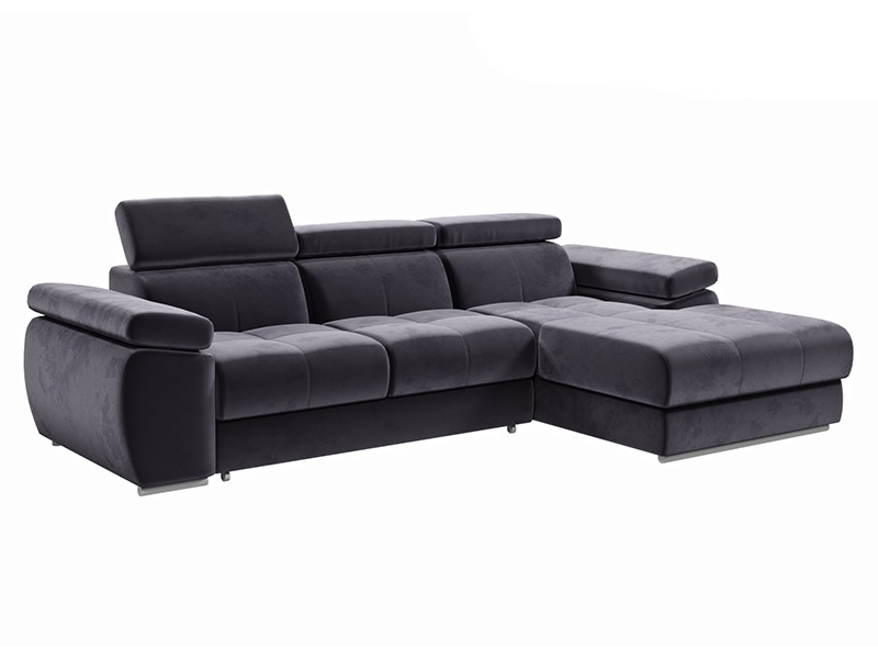 Puszman Sectional Lizbona I - Modern corner sofa with bed and storage. - Online store Smart Furniture Mississauga