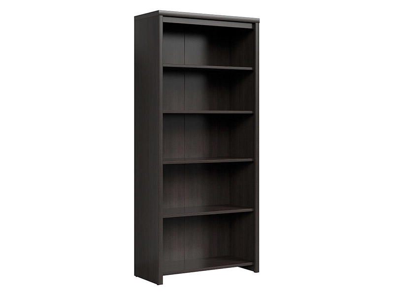  Kaspian Wenge Bookcase - Contemporary furniture collection - Online store Smart Furniture Mississauga