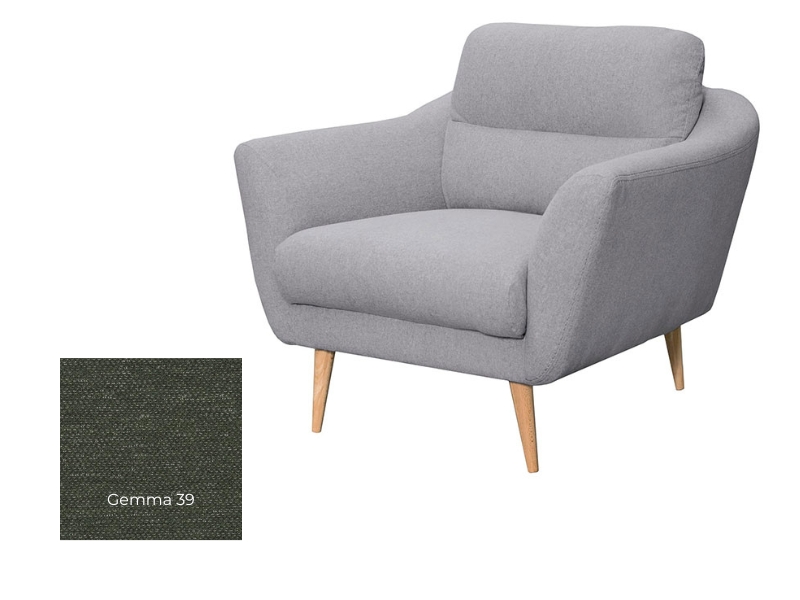  Des Armchair Tromso - Gemma 39 - Compact, space-saving accent chair. - Online store Smart Furniture Mississauga