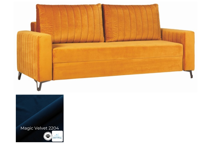  Hauss Sofa Salma - Magic Velvet 2204 - Lavish sleeper sofa - Online store Smart Furniture Mississauga