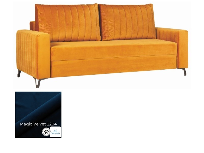 Hauss Sofa Salma - Magic Velvet 2204 - Lavish sleeper sofa