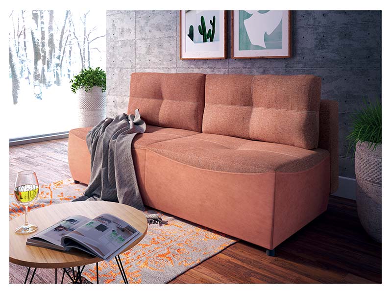 Libro Sofa Vera - Modern sofa with bed and storage - Online store Smart Furniture Mississauga