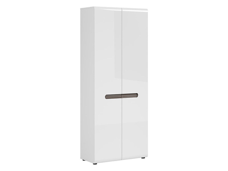  Azteca Trio 2 Door Storage Cabinet - Glossy white cabinet - Online store Smart Furniture Mississauga