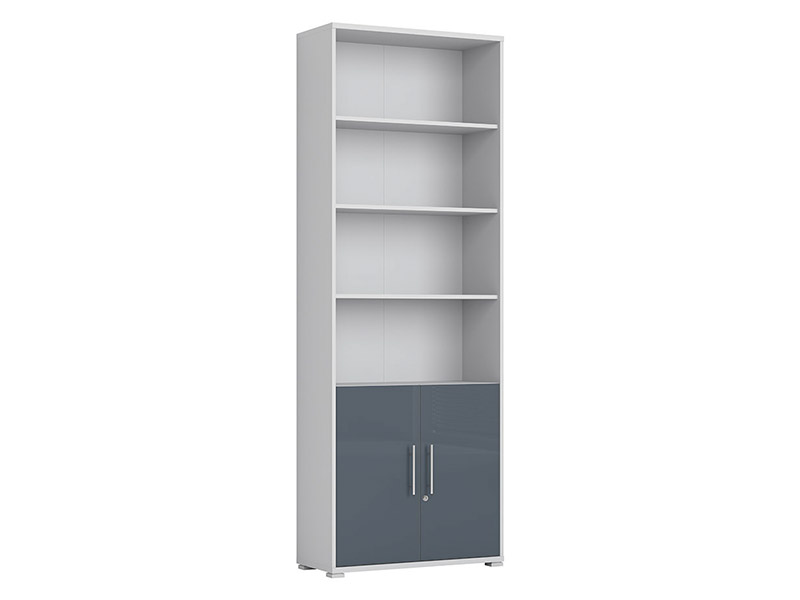  Office Lux 2 Door Storage Cabinet - Modern office collection - Online store Smart Furniture Mississauga