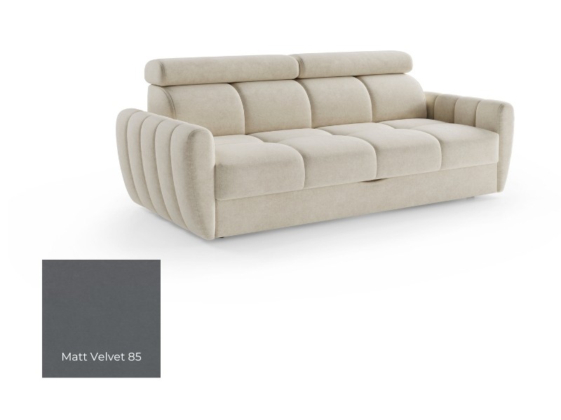 Comforteo Sofa Bed Talia - Matt Velvet 85 - Couch for small space