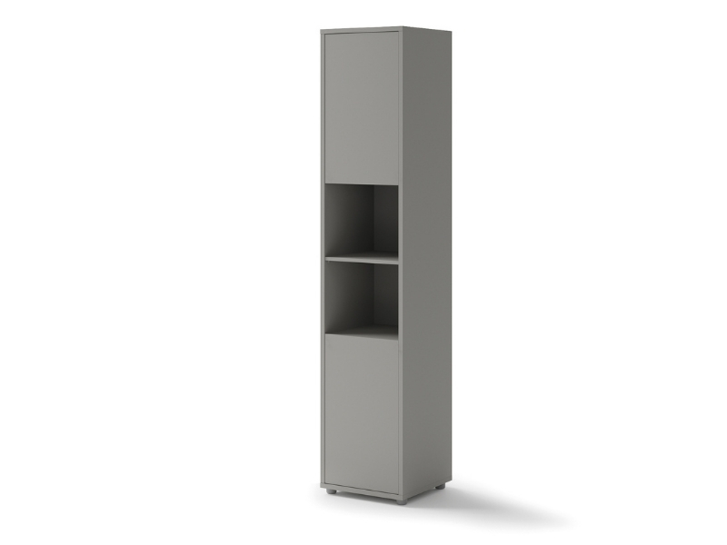  Bed Concept Storage Cabinet BC-08 - Grey - Dedicated to Bed Concept Vertical Murphy Beds - Online store Smart Furniture Mississauga