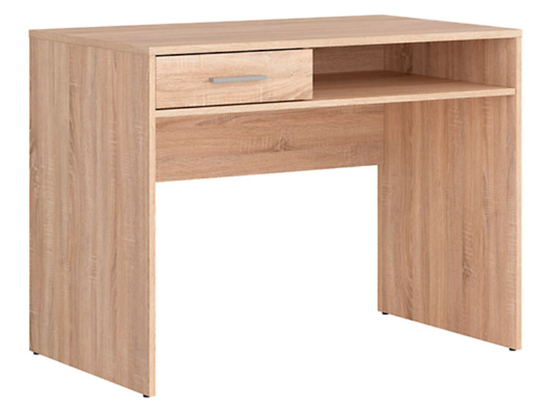  Nepo Plus 1-Drawer Desk Oak Sonoma - Minimalist youth room collection - Online store Smart Furniture Mississauga