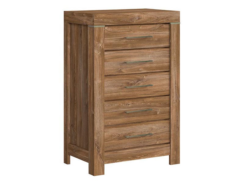  Gent 5 Drawer Dresser - Tall chest - Online store Smart Furniture Mississauga