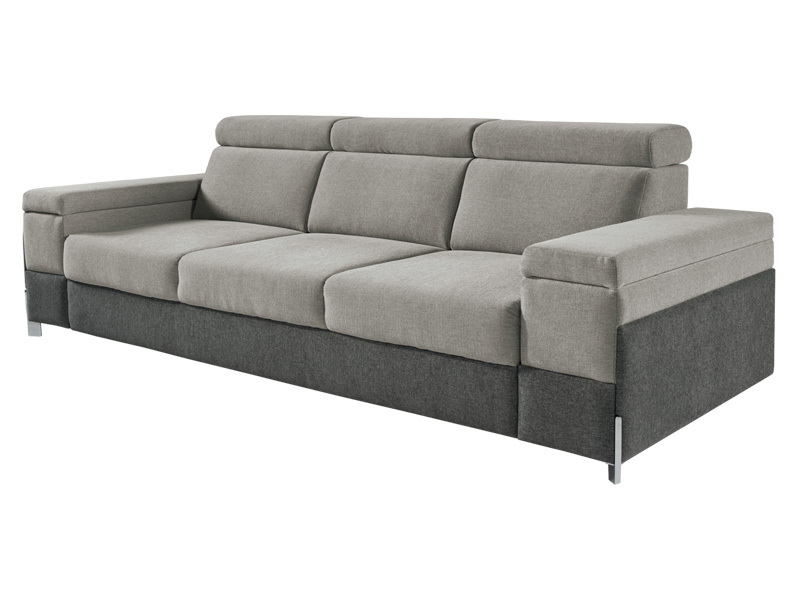 Libro Sofa Ulises 3SFBK - Modern sofa bed with storage - Online store Smart Furniture Mississauga