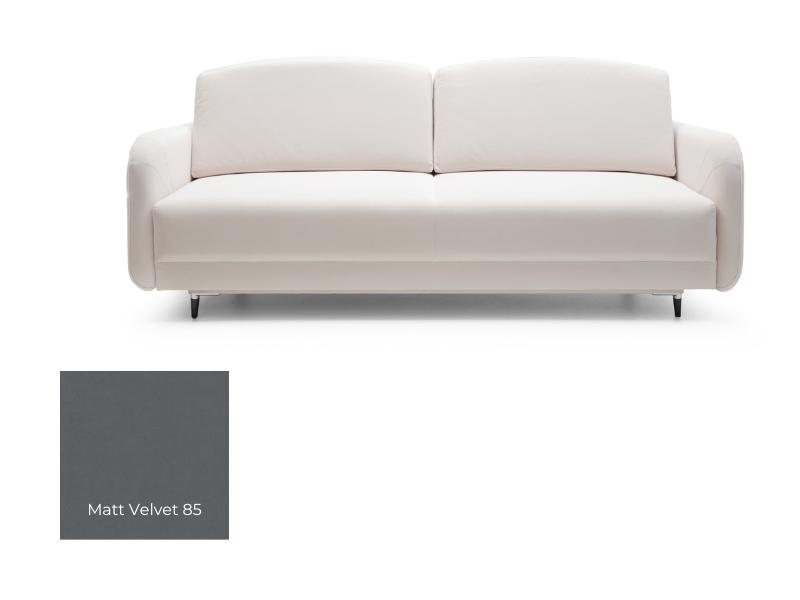  Comforteo Sofa Bed Laguna - Matt Velvet 85 - Practical sofa bed for small space - Online store Smart Furniture Mississauga