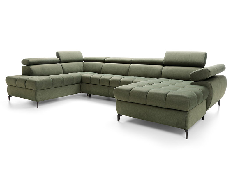 Puszman Sectional Lugano III - Modern U-shaped sofa - Online store Smart Furniture Mississauga