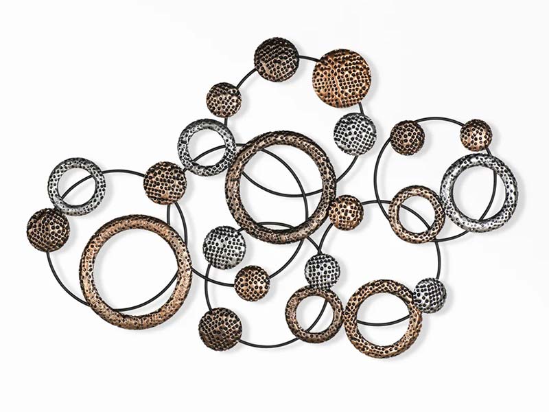  Torre & Tagus Rings Orbiting - Metal Wall Decor - Online store Smart Furniture Mississauga