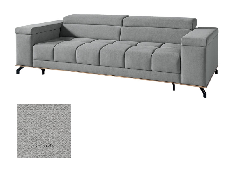  Libro Sofa Party 3SFBK - Retro 83 - Sofa bed with storage - Online store Smart Furniture Mississauga