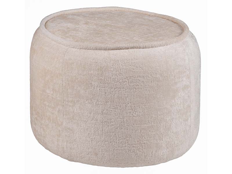 Hauss Ottoman Edith - Upholstered pouffe - Online store Smart Furniture Mississauga