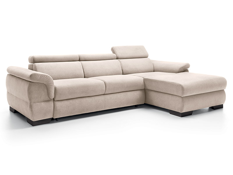 Puszman Sectional Bolzano - Modern corner sofa with bed and storage - Online store Smart Furniture Mississauga