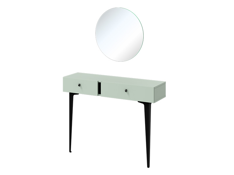  Lenart Colours Console Table CS-07 Sage - Modern accent furniture - Online store Smart Furniture Mississauga