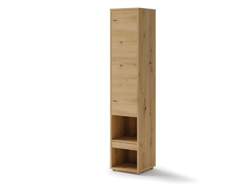  Bed Concept Storage Cabinet BC-07 - Oak Artisan - Dedicated to Bed Concept Vertical Murphy Beds - Online store Smart Furniture Mississauga