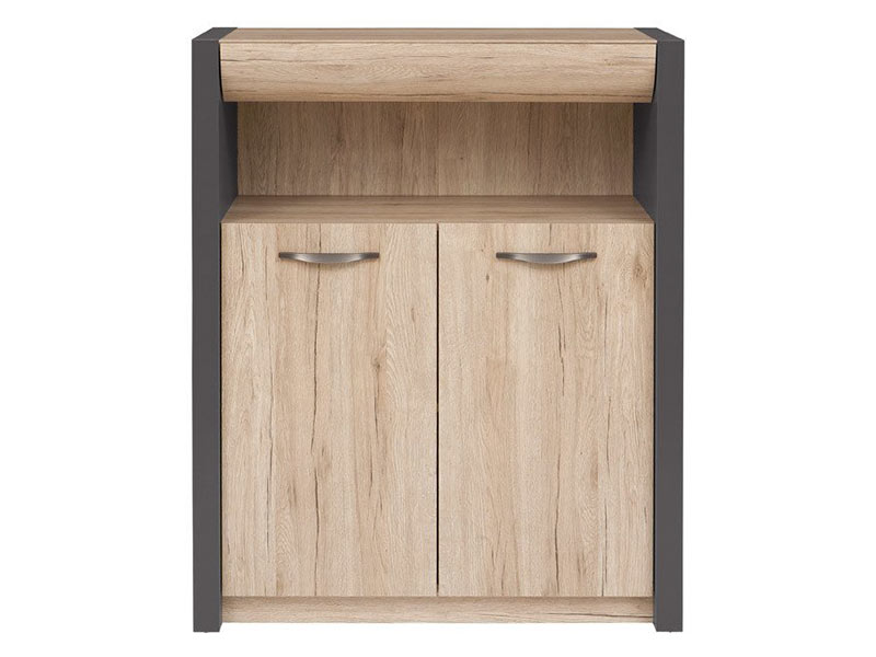  Executive 2 Door 1 Drawer Storage Cabinet - Contemporary solution - Online store Smart Furniture Mississauga